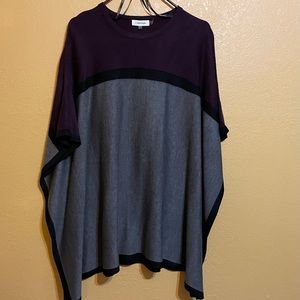 Calvin Klein cape/poncho